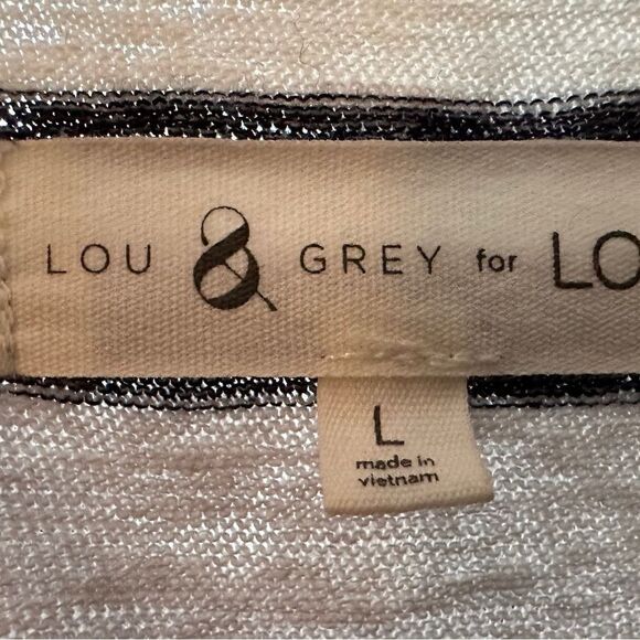 Loft - Lou & Grey long dress, nautical look, navy cream and light blue stripe. - Picture 3 of 3